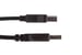 Hi-Speed USB 2.0 Cable, A Male to B Male, 3ft