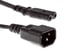 AC Power Cord, C14 to C7, 18 AWG, 6ft
