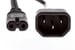 AC Power Cord, C14 to C7, 18 AWG, 6ft