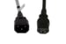 AC Power Cord, C14 to C13, 18 AWG, 10ft, Black