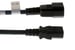 AC Power Cord, C14 to C13, 18 AWG, 10ft, Black