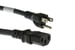 AC Power Cord, 5-15P to C13, 14 AWG, 6ft, Black