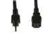 AC Power Cord, 5-15P to C13, 14 AWG, 6ft, Black