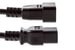 AC Power Cord, C20 to C19, 14 AWG, 10ft, Black