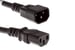 AC Power Cord, C14 to C13, 14 AWG, 15ft, Black
