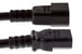 AC Power Cord, C14 to C13, 14 AWG, 15ft, Black