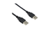 3Ft A-Male to A-Male USB2.0 Cable Black