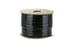 Cat6 Bulk Ethernet Cable, Shielded, Solid, CMR, Spool, 1000 ft, 550 Mhz, Black