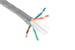 Cat6 Bulk Ethernet Cable, Unshielded, Solid, CMR, Pull Box, 1000 ft, 550 Mhz, Gray