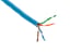 Cat6 Bulk Ethernet Cable, Unshielded, Stranded, CM, Pull Box, 1000 ft, 550 Mhz, Blue