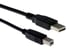 USB 2.0 A to B Cable, Black, 15ft