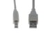 USB 2.0 A to B Cable, Beige, 6ft