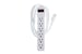 Surge Protector Power Strip With (6) 15A Outlets and 6ft Cord, White