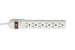 Surge Protector Power Strip With (6) 15A Outlets and 12ft Cord, White