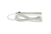 Surge Protector Power Strip With (6) 15A Outlets and 12ft Cord, White