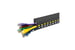1U Cable Manager 24-Finger Duct with Cover