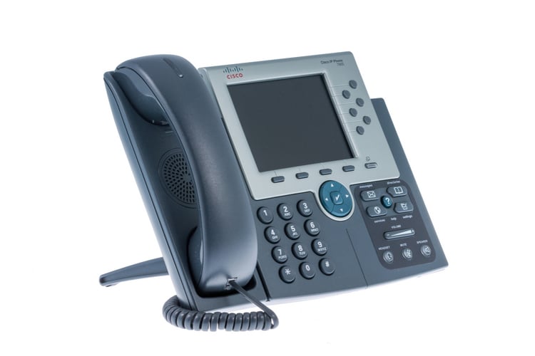 Cisco 7965G Six Line Color Display Unified IP Phone, CP-7965G, Refurbished, Original