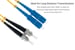 5 Meters SC-ST OS2 UPC Fiber Patch Cable, 9/125 Singlemode Duplex