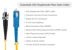 5 Meters SC-ST OS2 UPC Fiber Patch Cable, 9/125 Singlemode Duplex