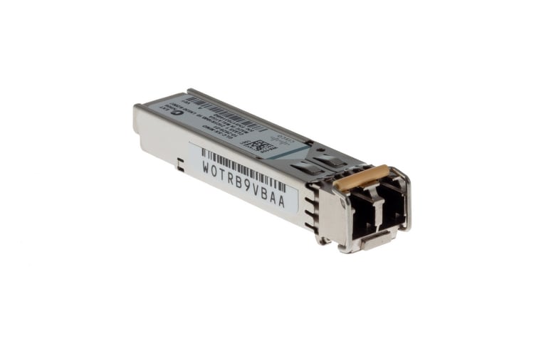 Cisco 1000BASE-SX SFP Module, GLC-SX-MMD with DOM, New, Original