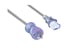 Hospital Grade AC Power Cord, 5-15PHG to C13, 16AWG, 15ft, Blue