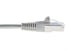 Cat5e Shielded Ethernet Patch Cable, Half-moon Boot, 2ft, Gray