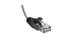 Cat6A Slim Armored Ethernet Patch Cable, Stainless Steel, 5ft