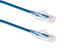 Cat6A Slim Snagless Ethernet Patch Cable, 25 ft, Blue