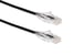Cat6A Slim Snagless Ethernet Patch Cable, 12ft, Black