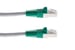 Cat6 Shielded Crossover Ethernet Patch Cable, Booted, 9 ft, Gray