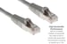 Cat6 Shielded Ethernet Patch Cable, Half-moon Boot, 3 ft, Gray