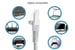 Cat6 Shielded Ethernet Patch Cable, Half-moon Boot, 3 ft, Gray
