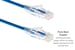 Cat6A Slim Snagless Ethernet Patch Cable, 25 ft, Blue