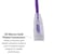 Cat6A Slim Snagless Ethernet Patch Cable, 4 ft, Purple
