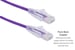 Cat6A Slim Snagless Ethernet Patch Cable, 4 ft, Purple