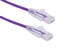 Cat6A Slim Snagless Ethernet Patch Cable, 4 ft, Purple