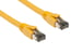 Cat8 Ethernet Patch Cable, Shielded, 40Gbps, Snagless, 15 ft, Yellow