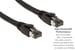 Cat8 Ethernet Patch Cable, Shielded, 40Gbps, Snagless, 3 ft, Black